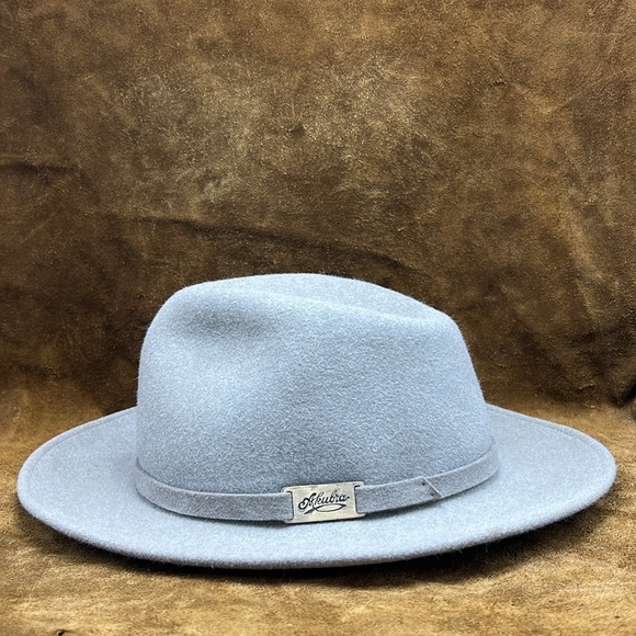Akubra (Cappello) Light Gray Felt Hat - Picture 5 of 9